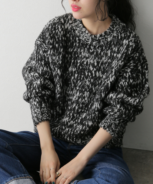 【新品】TRICOTS JEANMARC トリコ・ジャンマルク　ボーダーニット TRICOTS JEANMARC/トリコ・ジャンマルク】ボーダーニット