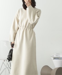 FREE'S MART | ◆ウエストドロストパフスリーブニットワンピース(ワンピース)