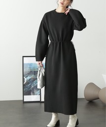 FREE'S MART | ◆ウエストドロストパフスリーブニットワンピース(ワンピース)