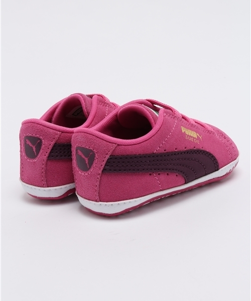 PUMA（プーマ）の「スウェードクリブ (KIDS)（スニーカー・キッズ・ピンク/グレー・11cm/12cm）」の5枚目の写真