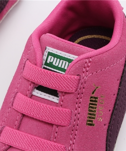 PUMA（プーマ）の「スウェードクリブ (KIDS)（スニーカー・キッズ・ピンク/グレー・11cm/12cm）」の8枚目の写真