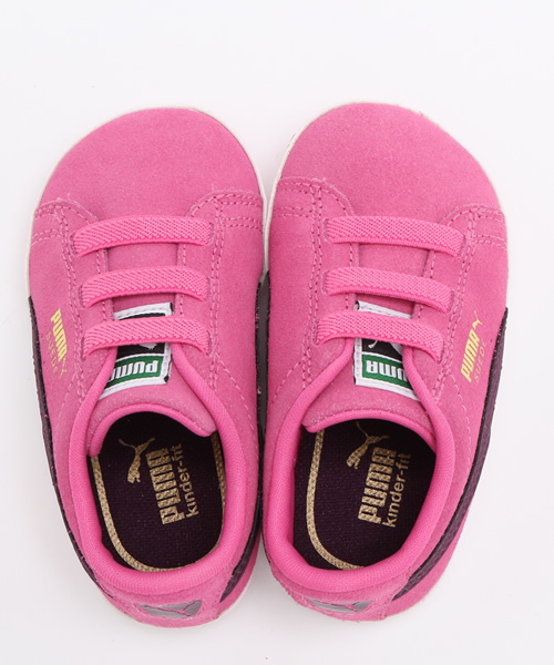 PUMA（プーマ）の「スウェードクリブ (KIDS)（スニーカー・キッズ・ピンク/グレー・11cm/12cm）」の10枚目の写真