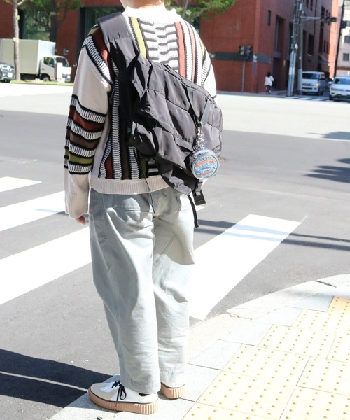 ACCOMMODE（アコモデ）の「サークルサーディン缶チャームポーチ（ポーチ・レディース・イエロー/ブルー/ピンク・FREE）」の16枚目の写真