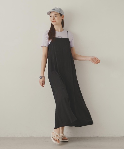 MILKFED.（ミルクフェド）の「LETTUCE EDGE S/S TOP（Tシャツ/カットソー・レディース・ライトブルー/オレンジ/ライトパープル・ONE SIZE）」の6枚目の写真