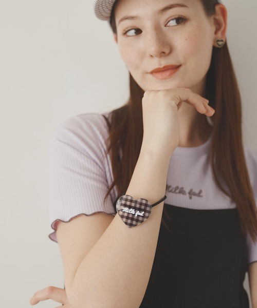 MILKFED.（ミルクフェド）の「LETTUCE EDGE S/S TOP（Tシャツ/カットソー・レディース・ライトブルー/オレンジ/ライトパープル・ONE SIZE）」の7枚目の写真