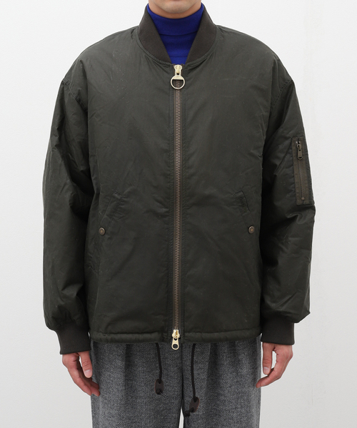 Barbour（バブアー）の「【Barbour / バブアー】Flyer Field Jacket（その他アウター・メンズ・ブラック/カーキ・SMALL/MEDIUM/LARGE/XX-LARGE）」の5枚目の写真