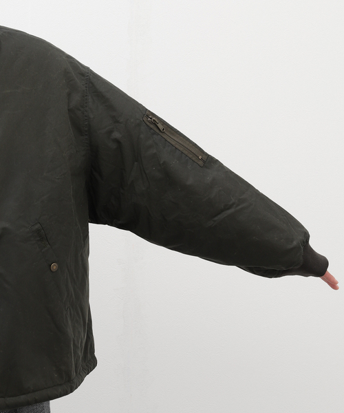 Barbour（バブアー）の「【Barbour / バブアー】Flyer Field Jacket（その他アウター・メンズ・ブラック/カーキ・SMALL/MEDIUM/LARGE/XX-LARGE）」の10枚目の写真