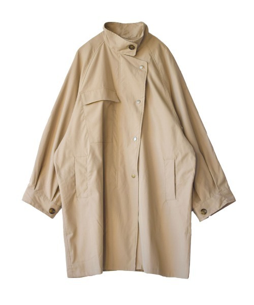 ミリタリー ミディ丈ライトコート（ミリタリージャケット）｜e-zakkamania stores（イーザッカマニアストアーズ）