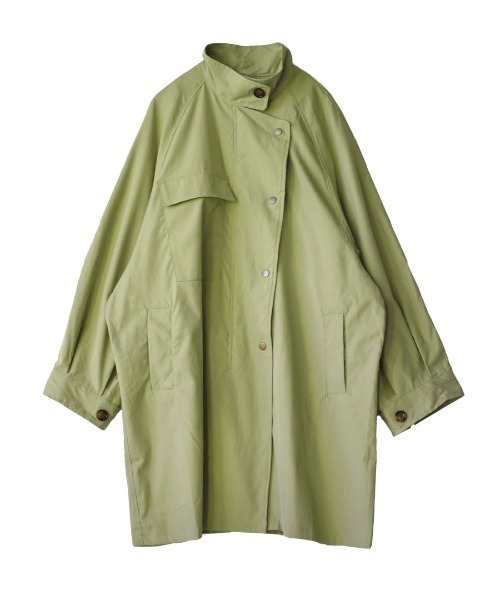 ミリタリー ミディ丈ライトコート（ミリタリージャケット）｜e-zakkamania stores（イーザッカマニアストアーズ）