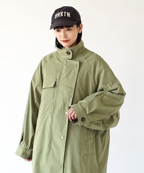 ミリタリー ミディ丈ライトコート（ミリタリージャケット）｜e-zakkamania stores（イーザッカマニアストアーズ）