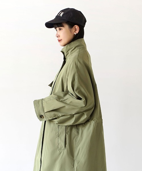 ミリタリー ミディ丈ライトコート（ミリタリージャケット）｜e-zakkamania stores（イーザッカマニアストアーズ）
