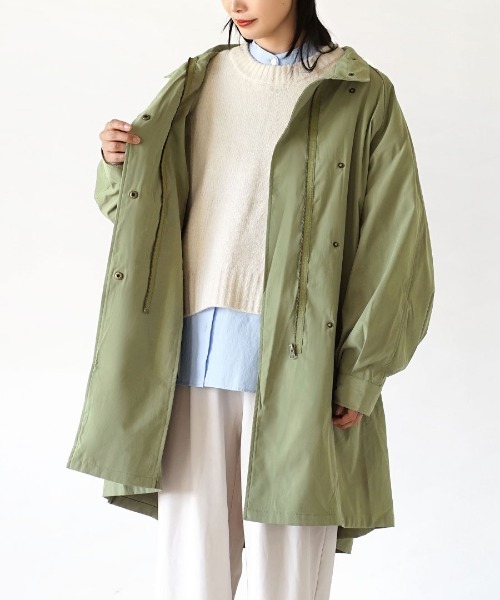 ミリタリー ミディ丈ライトコート（ミリタリージャケット）｜e-zakkamania stores（イーザッカマニアストアーズ）