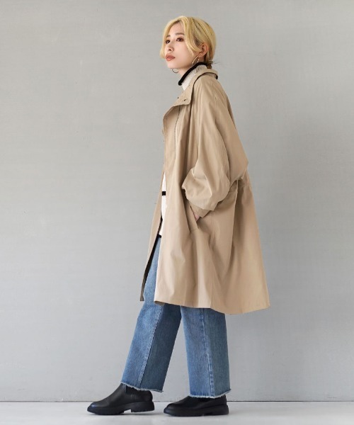 ミリタリー ミディ丈ライトコート（ミリタリージャケット）｜e-zakkamania stores（イーザッカマニアストアーズ）