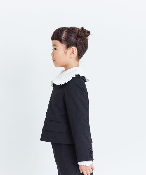 LOWRYS FARM（ローリーズファーム）の「TRマルエリジャケット　 986289（スーツジャケット・キッズ・ブラック/ネイビー/グレー・130cm/120cm）」の8枚目の写真