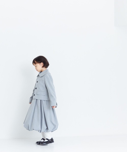 LOWRYS FARM（ローリーズファーム）の「TRマルエリジャケット　 986289（スーツジャケット・キッズ・ブラック/ネイビー/グレー・130cm/120cm）」の11枚目の写真