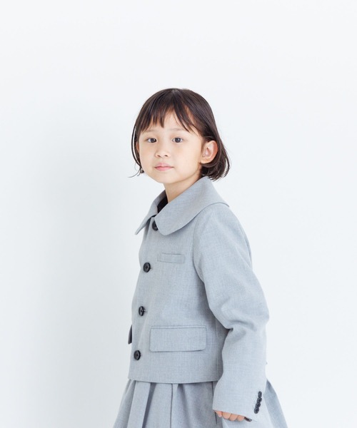 LOWRYS FARM（ローリーズファーム）の「TRマルエリジャケット　 986289（スーツジャケット・キッズ・ブラック/ネイビー/グレー・130cm/120cm）」の13枚目の写真
