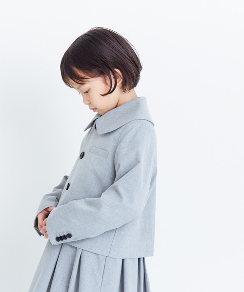 LOWRYS FARM（ローリーズファーム）の「TRマルエリジャケット　 986289（スーツジャケット・キッズ・ブラック/ネイビー/グレー・130cm/120cm）」の14枚目の写真