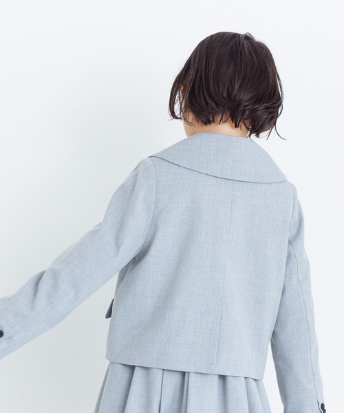 LOWRYS FARM（ローリーズファーム）の「TRマルエリジャケット　 986289（スーツジャケット・キッズ・ブラック/ネイビー/グレー・130cm/120cm）」の15枚目の写真