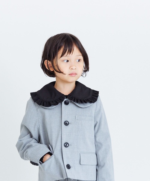 LOWRYS FARM（ローリーズファーム）の「TRマルエリジャケット　 986289（スーツジャケット・キッズ・ブラック/ネイビー/グレー・130cm/120cm）」の17枚目の写真