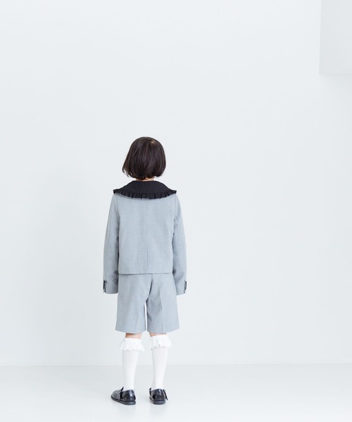 LOWRYS FARM（ローリーズファーム）の「TRマルエリジャケット　 986289（スーツジャケット・キッズ・ブラック/ネイビー/グレー・130cm/120cm）」の21枚目の写真