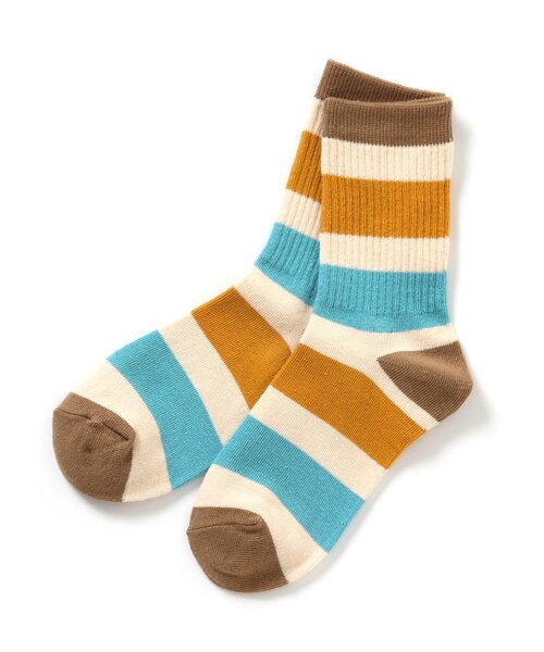 BREEZE（ブリーズ）の「BOYSバラエティソックス（ソックス/靴下・キッズ・アイボリー/イエロー/ネイビー・18/21/15 ）」の8枚目の写真