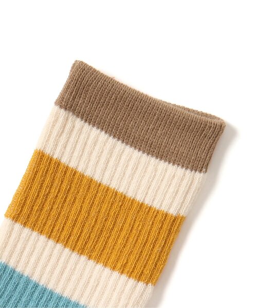 BREEZE（ブリーズ）の「BOYSバラエティソックス（ソックス/靴下・キッズ・アイボリー/イエロー/ネイビー・18/21/15 ）」の9枚目の写真