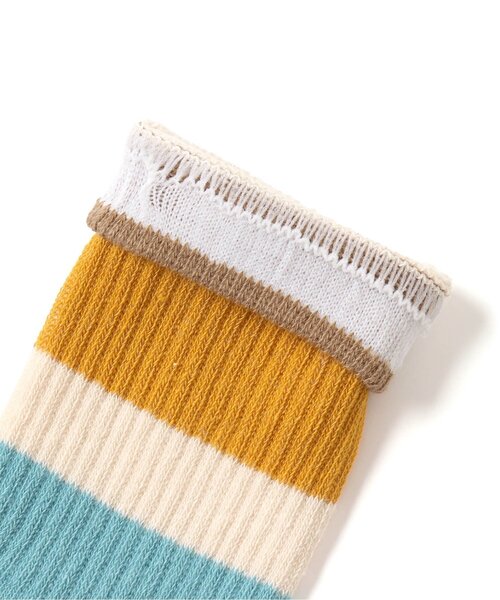 BREEZE（ブリーズ）の「BOYSバラエティソックス（ソックス/靴下・キッズ・アイボリー/イエロー/ネイビー・18/21/15 ）」の10枚目の写真