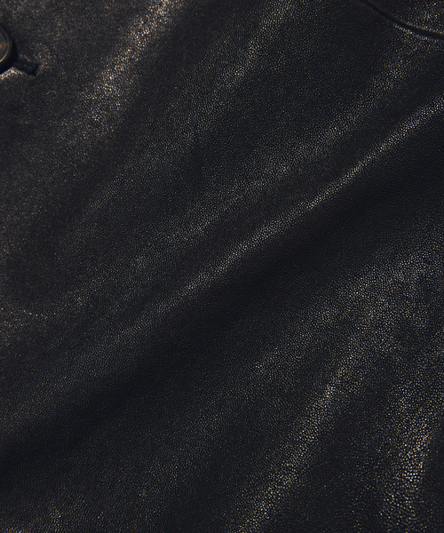 EDIFICE（エディフィス）の「シープベジレザー ロングベスト（その他アウター・メンズ・ネイビー/ブラック・FREE）」の12枚目の写真