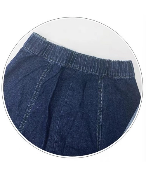 Miniministore(ミニミニストア)の「デニムスカート ロングスカート Aライン(デニムスカート・レディース・インディゴブルー・L/XL/S/M)」の11枚目の写真