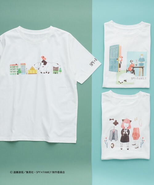 【美品】Her Praha アフタヌーンティー Tシャツ タイポグラフィー箔プリントフレンチTシャツ | アフタヌーン