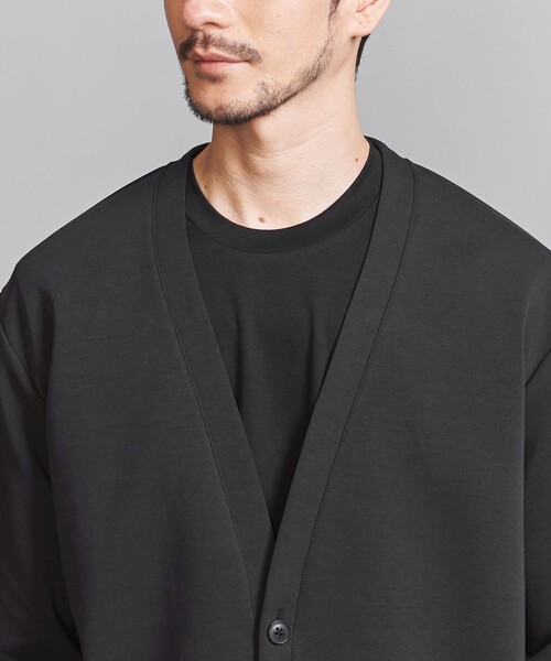 BEAUTY&YOUTH UNITED ARROWS(ビューティーアンドユースユナイテッドアローズ)の「【WEB限定 WARDROBE SMART】ダブルニット カーディガン/セットアップ対応(カーディガン/ボレロ・メンズ・ブラック/グレー/ロイヤルブルー/オリーブ/ダークグレー/その他1/ダークブラウン・XL/L/S/M)」の16枚目の写真