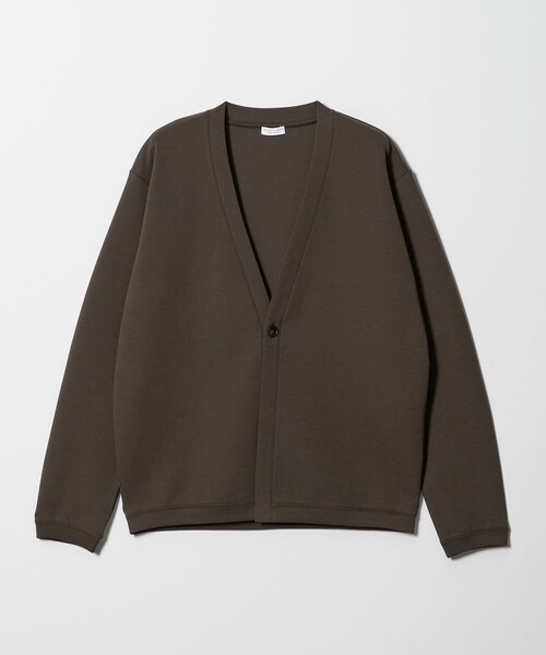 WEB限定 WARDROBE SMART】ダブルニット カーディガン/セットアップ対応