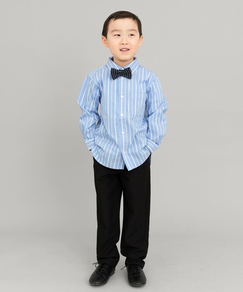 URBAN RESEARCH DOORS（アーバンリサーチドアーズ）の「『WEB/一部店舗限定サイズ』テーパードトラウザー(KIDS)（スラックス・キッズ・グレー/ブラック・135/120/150）」の6枚目の写真