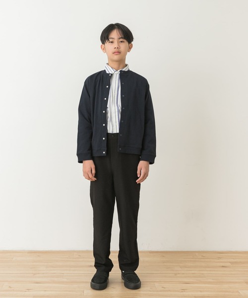 URBAN RESEARCH DOORS（アーバンリサーチドアーズ）の「『WEB/一部店舗限定サイズ』テーパードトラウザー(KIDS)（スラックス・キッズ・グレー/ブラック・135/120/150）」の17枚目の写真