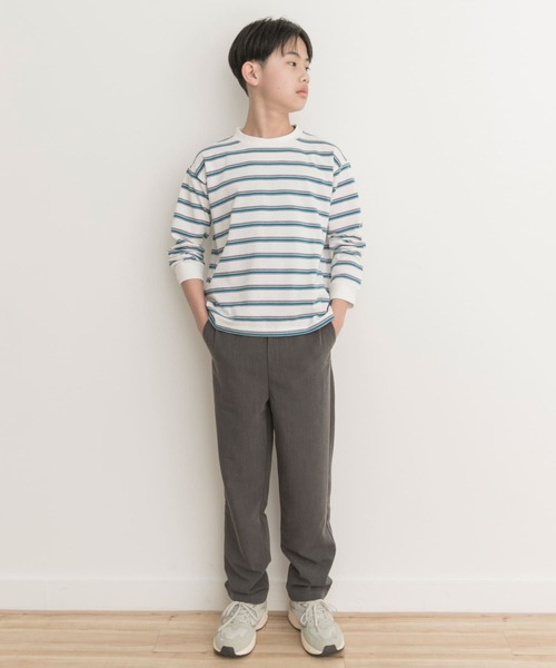 URBAN RESEARCH DOORS（アーバンリサーチドアーズ）の「『WEB/一部店舗限定サイズ』テーパードトラウザー(KIDS)（スラックス・キッズ・グレー/ブラック・135/120/150）」の22枚目の写真