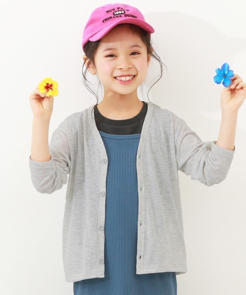 devirock（デビロック）の「UVカット カーディガン（カーディガン/ボレロ・キッズ・その他6/その他4/その他7/その他9/その他1/その他2/その他3/その他5/その他8・100cm/110cm/120cm/130cm/140cm/150cm/160cm）」の2枚目の写真