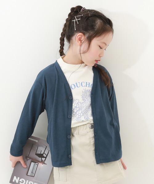 devirock（デビロック）の「UVカット カーディガン（カーディガン/ボレロ・キッズ・その他6/その他4/その他7/その他9/その他1/その他2/その他3/その他5/その他8・100cm/110cm/120cm/130cm/140cm/150cm/160cm）」の3枚目の写真