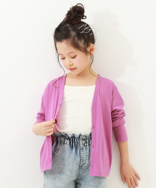 devirock（デビロック）の「UVカット カーディガン（カーディガン/ボレロ・キッズ・その他6/その他4/その他7/その他9/その他1/その他2/その他3/その他5/その他8・100cm/110cm/120cm/130cm/140cm/150cm/160cm）」の8枚目の写真