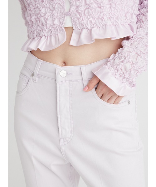 FURFUR（ファーファー）の「ピカデリー/リボンステッチデニムパンツ（デニムパンツ・レディース・ラベンダー/ブルー/ブラック・MEDIUM/SMALL/X-SMALL）」の13枚目の写真