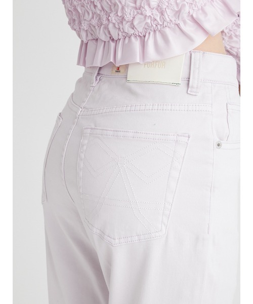FURFUR（ファーファー）の「ピカデリー/リボンステッチデニムパンツ（デニムパンツ・レディース・ラベンダー/ブルー/ブラック・MEDIUM/SMALL/X-SMALL）」の15枚目の写真