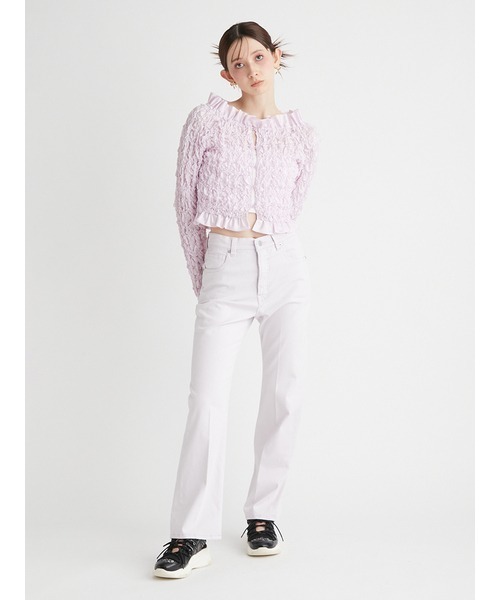 FURFUR（ファーファー）の「ピカデリー/リボンステッチデニムパンツ（デニムパンツ・レディース・ラベンダー/ブルー/ブラック・MEDIUM/SMALL/X-SMALL）」の19枚目の写真