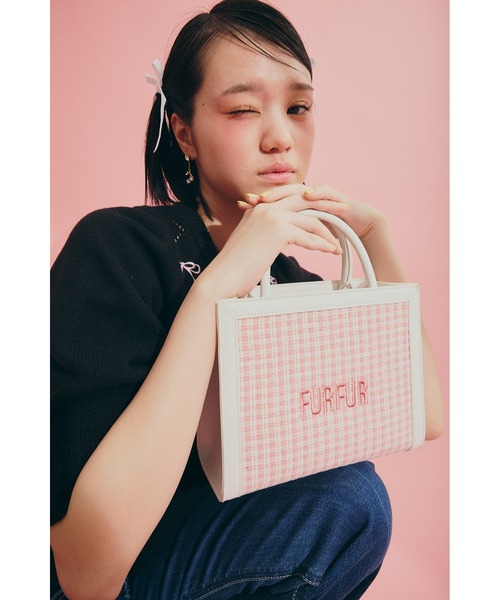 FURFUR（ファーファー）の「ピカデリー/リボンステッチデニムパンツ（デニムパンツ・レディース・ラベンダー/ブルー/ブラック・MEDIUM/SMALL/X-SMALL）」の6枚目の写真