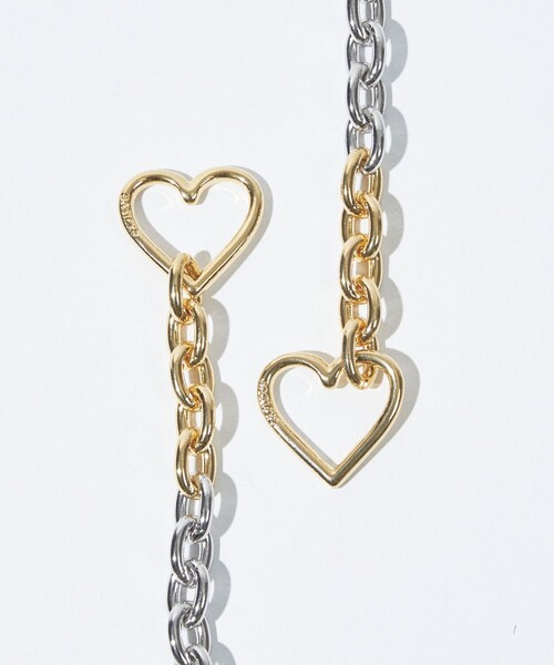 BASICKS（ベイシックス）の「BASICKS/ベイシックス 別注 Heart bracelet / ハートブレスレット（ブレスレット・メンズ・シルバー・MEDIUM/SMALL）」の12枚目の写真