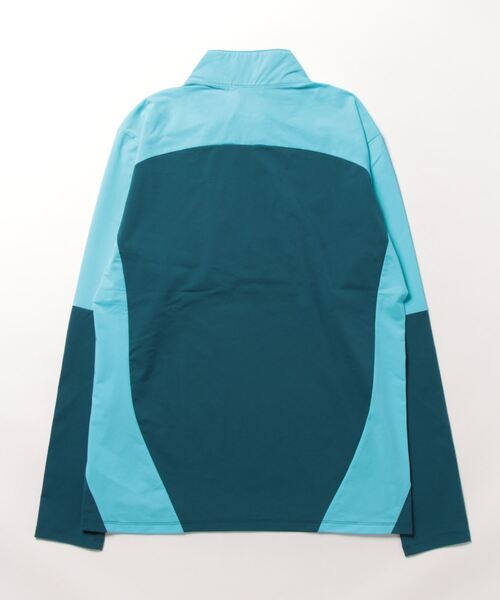 PUMA(プーマ)の「PUMA プーマ メンズ サッカー INDIVIDUAL プーマフットボール プロ 1/4 ジップト(Tシャツ/カットソー・メンズ・ブラック/ブルー系その他・XX-LARGE/MEDIUM/SMALL/X-LARGE/LARGE)」の4枚目の写真