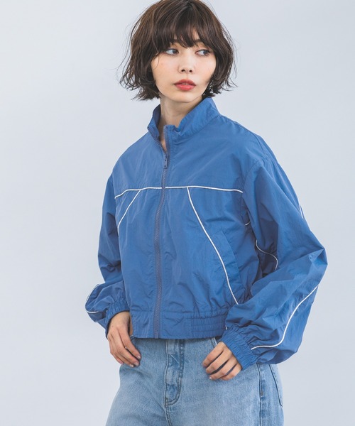 PAGEBOY(ページボーイ)の「パイピングショートブルゾン(ブルゾン・レディース・ホワイト/ブラック/ブルー・FREE)」の17枚目の写真