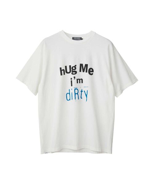 HYSTERIC GLAMOUR(ヒステリックグラマー)の「SONIC YOUTH/HUG ME DIRTY Tシャツ(Tシャツ/カットソー・メンズ・ブラック/ホワイト/イエロー・SMALL/MEDIUM/LARGE/X-LARGE)」の1枚目の写真