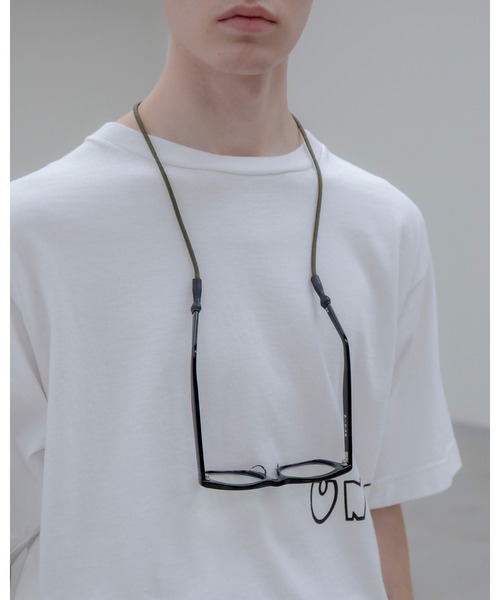 uniform experiment（ユニフォームエクスペリメント）の「GLASSES CORD（メガネ・メンズ・ベージュ/ホワイト/カーキ/ブラック・FREE）」の5枚目の写真