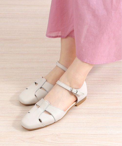 ENあしながおじさん 防水 オープンストラップシューズ 24.5 未使用 2810533_s_24aw.jpg