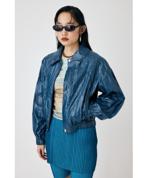 MOUSSY(マウジー)の「COATING ジャケット(その他アウター・レディース・ブラック/キナリ/ダークブルー・FREE)」の5枚目の写真
