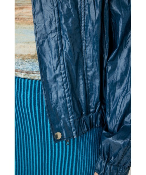 MOUSSY(マウジー)の「COATING ジャケット(その他アウター・レディース・ブラック/キナリ/ダークブルー・FREE)」の14枚目の写真